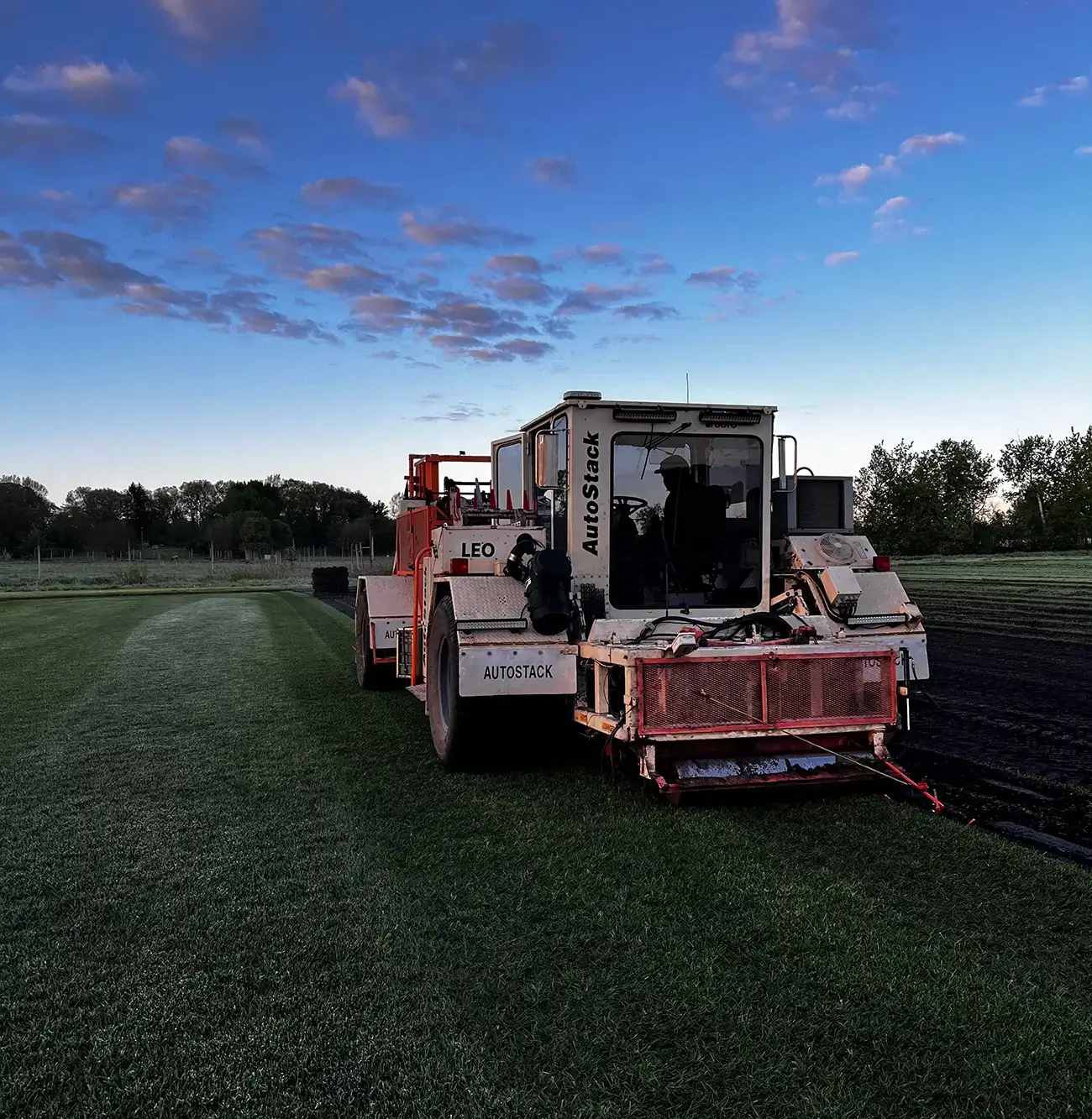 How We Grow Your Sod Harvesting